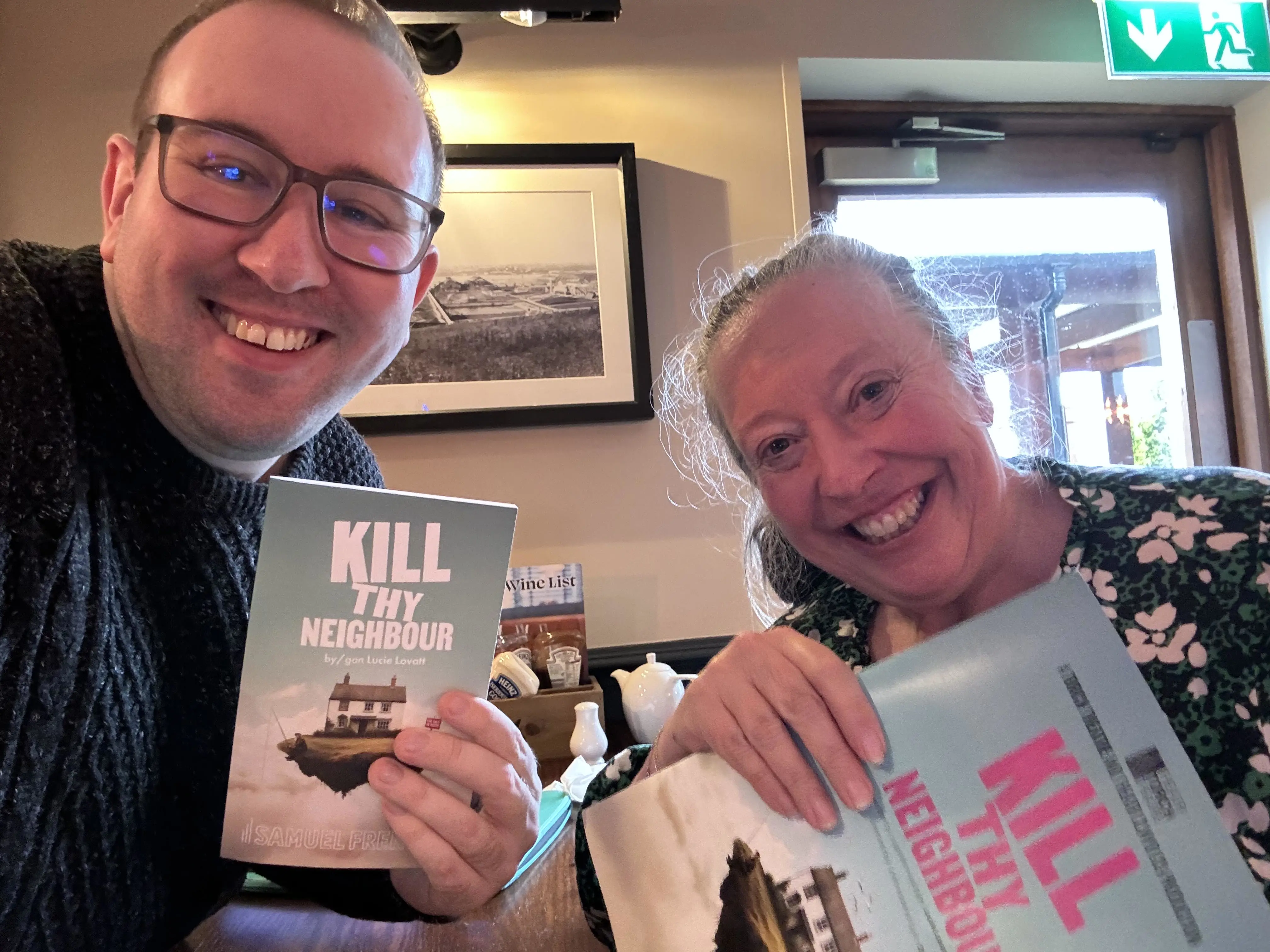 Kill Thy Neighbour Review Liam And Val Torch Theatre